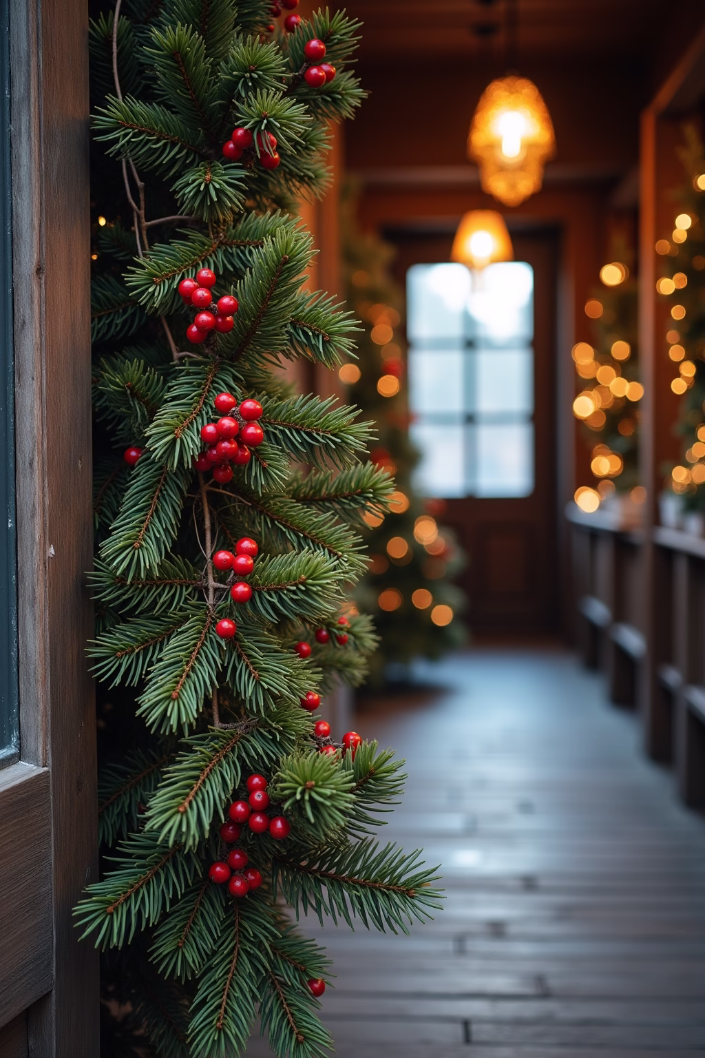 adventsdeko draussen eingang outline 4