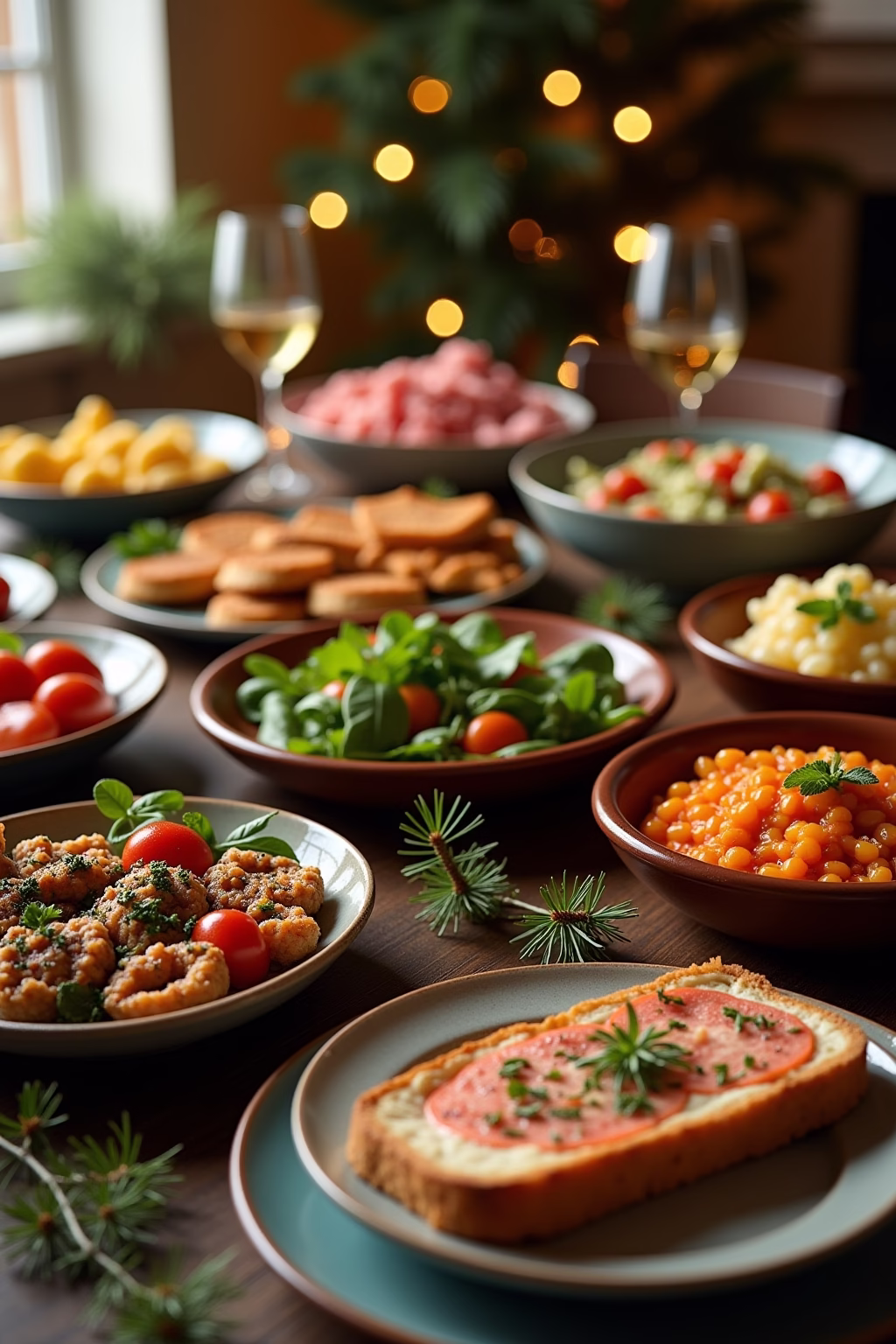 buffet ideen weihnachten outline 4