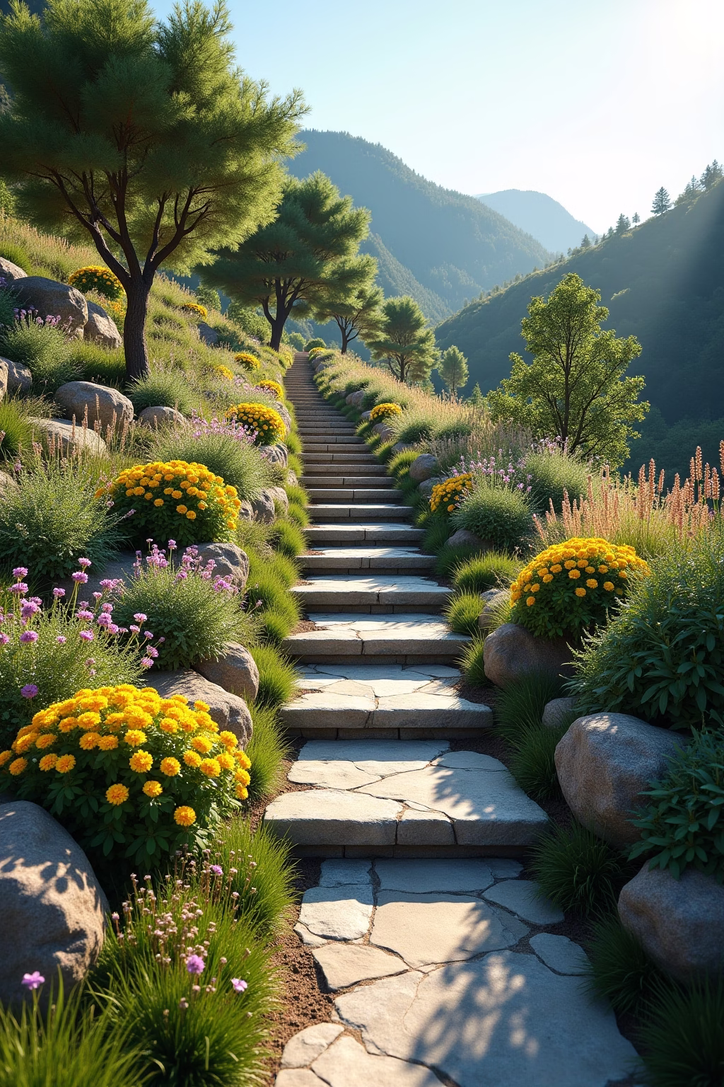 garten am hang ideen outline 1