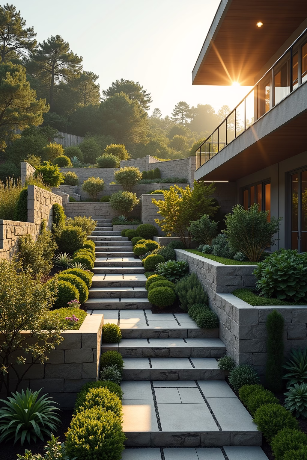 garten am hang ideen outline 2