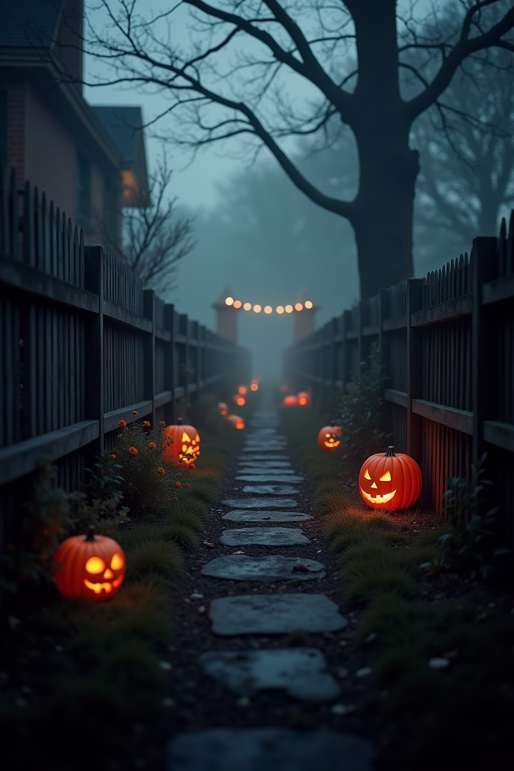 halloween deko garten selber machen outline 1