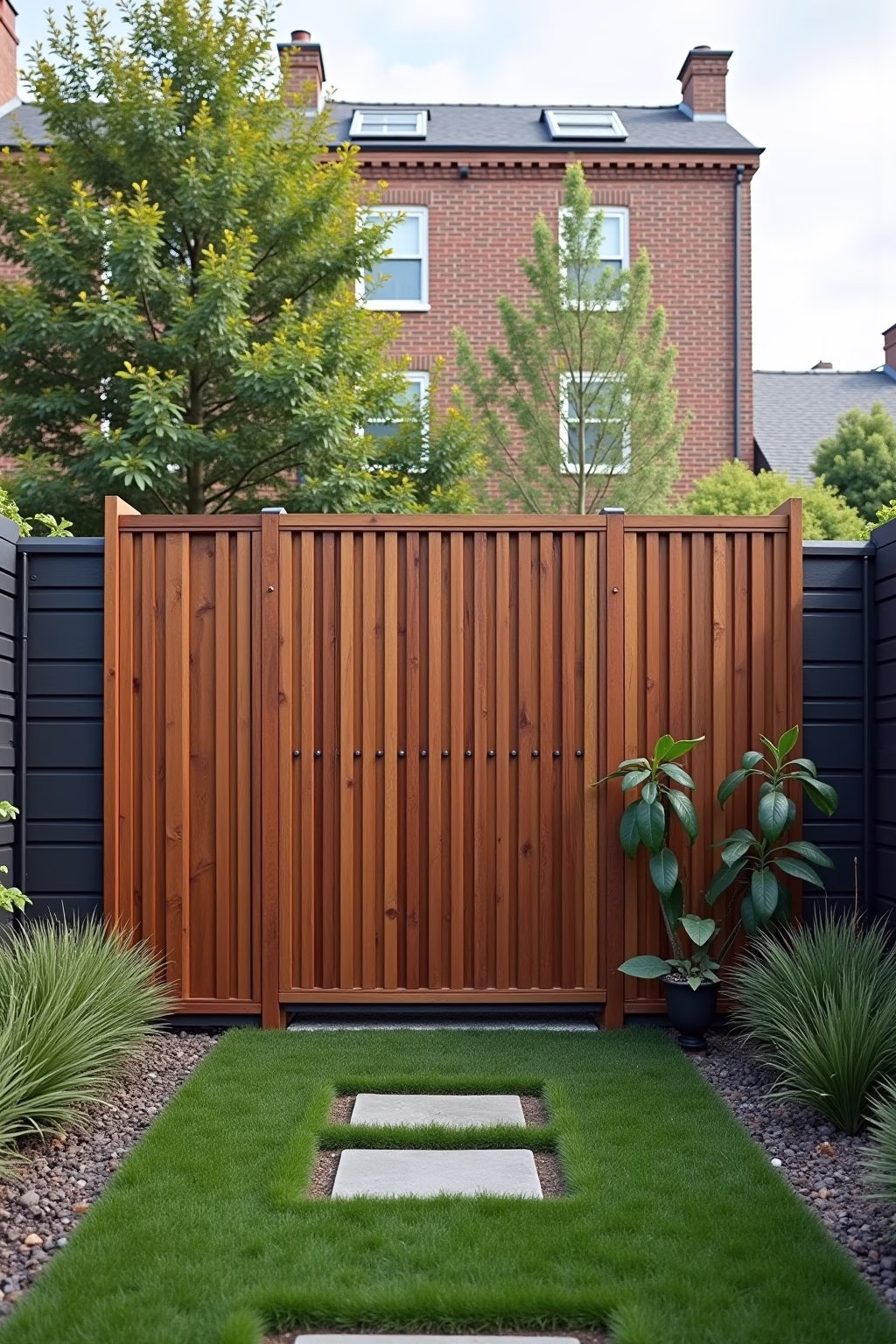 kreativer sichtschutz garten selber bauen outline 7