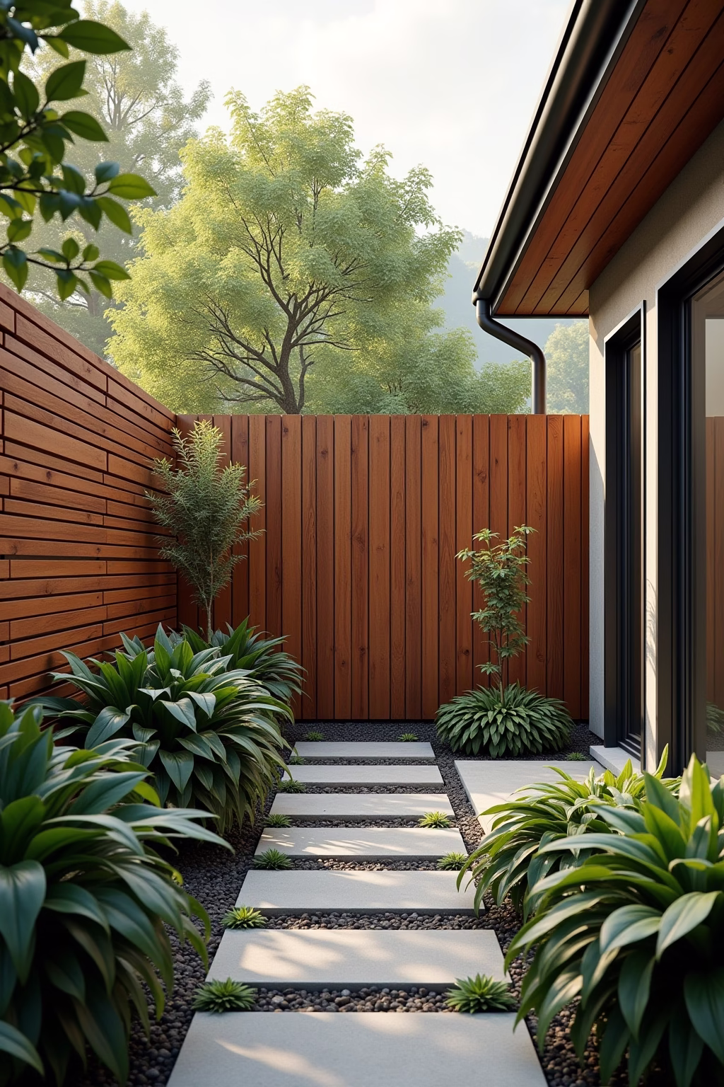 8 Modern Sichtschutz Garten Ideen für mehr Privatsphäre 21 modern sichtschutz garten outline 3