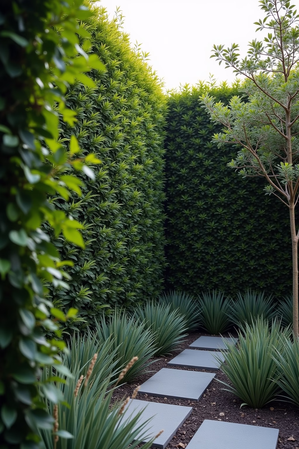 modern sichtschutz garten outline 4