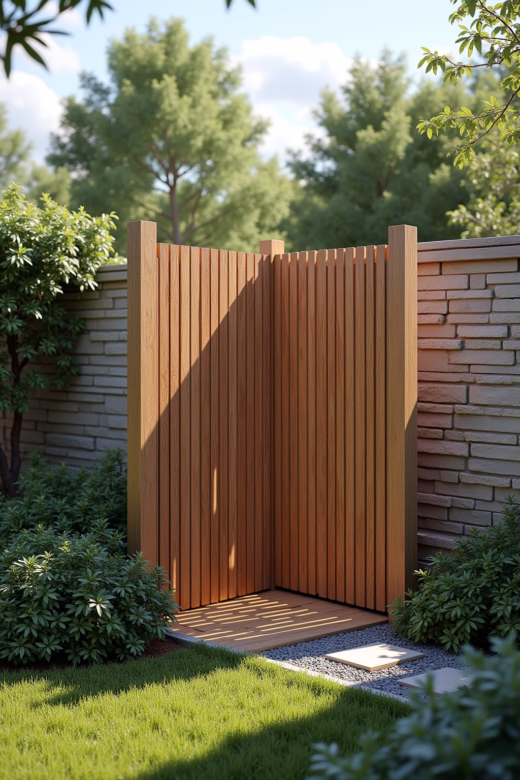 modern sichtschutz garten outline 8