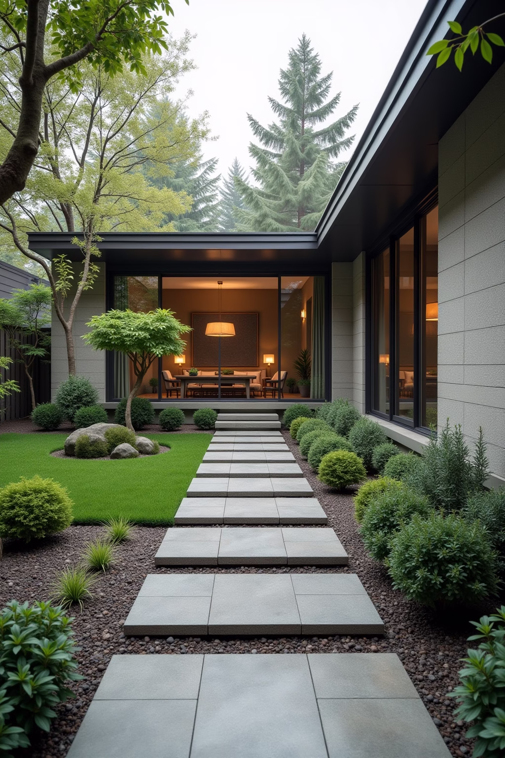 pflegeleichter garten bilder outline 2