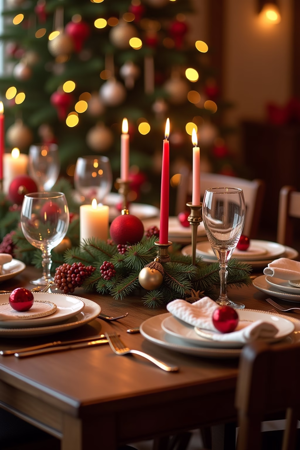 tisch deko weihnachten outline 2 1