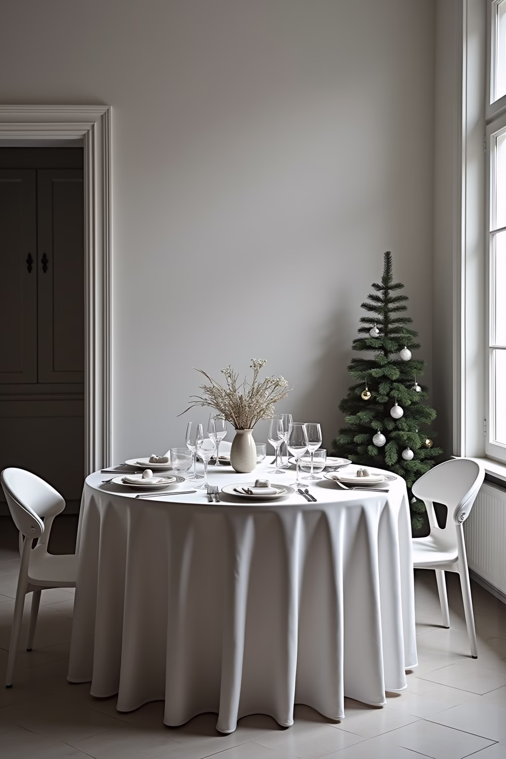 tisch deko weihnachten outline 4 1