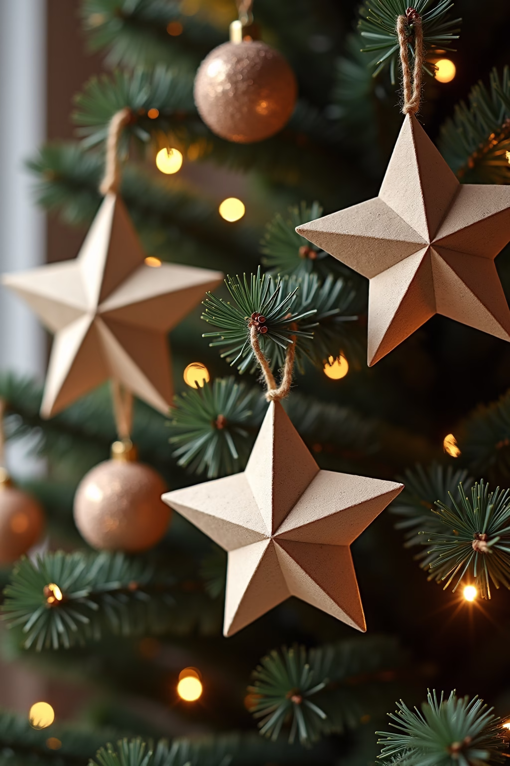 weihnachtsbaum dekoration modern outline 4