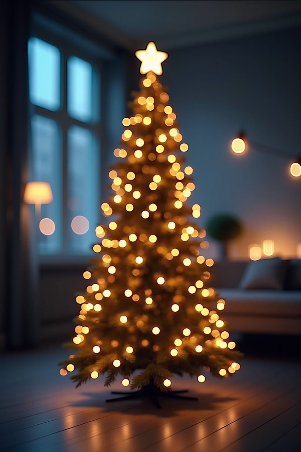 weihnachtsbaum dekoration modern outline 6 1