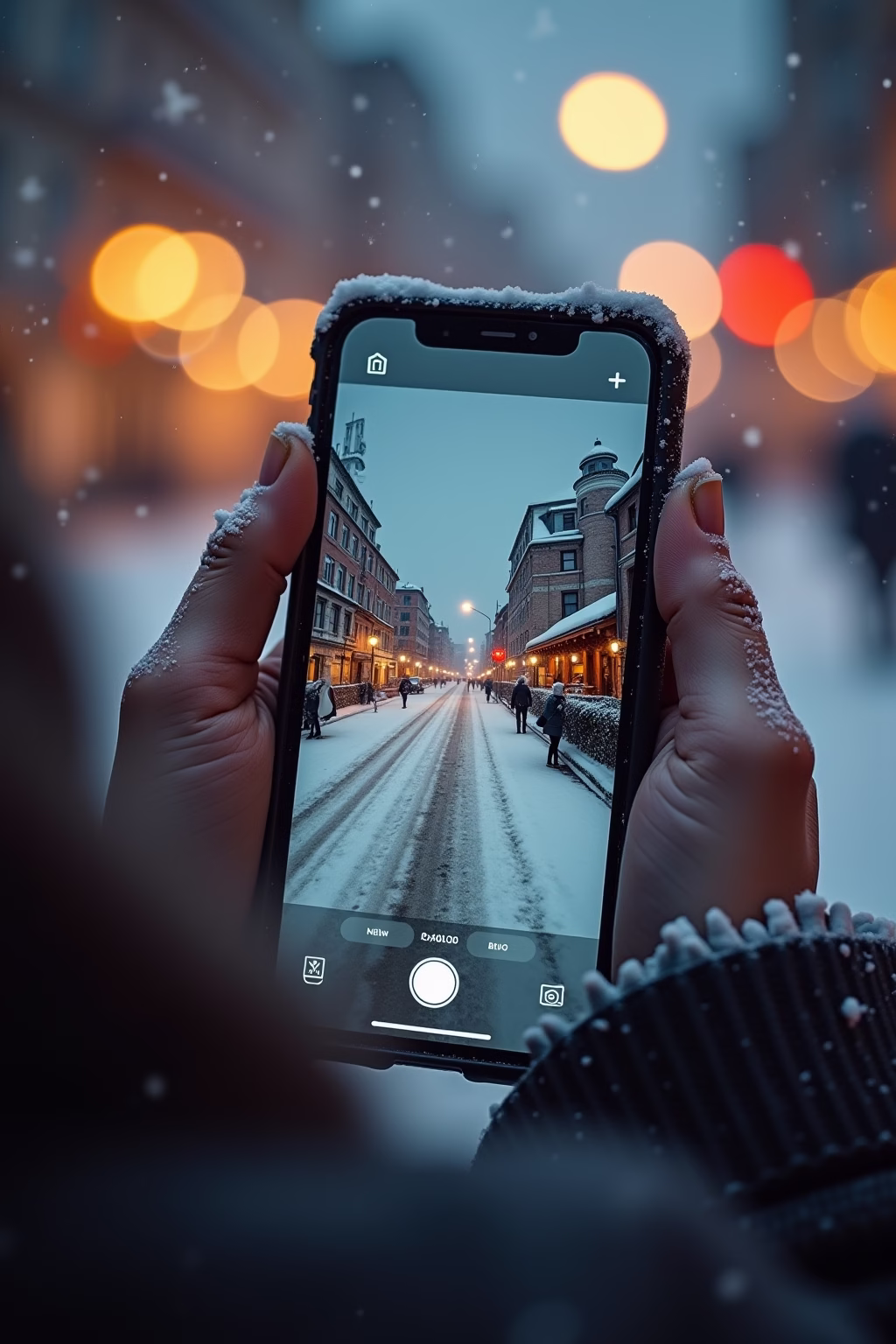 winter hintergrundbilder iphone outline 2